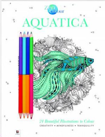 Zen Colour With Pencils: Aquatica by Various