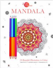 Zen Colour With Pencils Mandala
