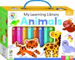 Building Blocks Learning Library Animals