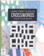 Large Print Puzzle Books Crosswords