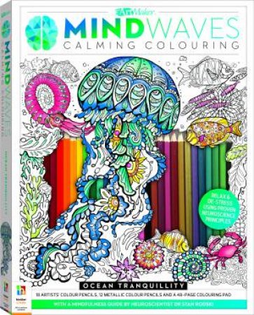 Art Maker Mindwaves Colouring Kit: Ocean Tranquillity by Various
