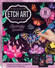 Kaleidoscope Etch Art Mini Kit Butterfly Garden