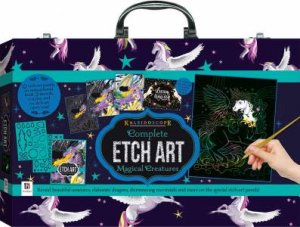 Kaleidoscope Complete Etch Art: Magical Creatures Carry Case