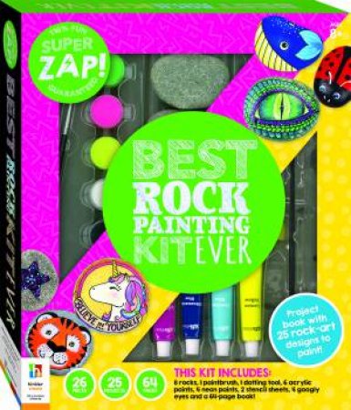 Super Zap! Best Rock Painting Kit Ever