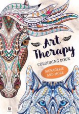 Art Therapy Colouring Book Menagerie and More