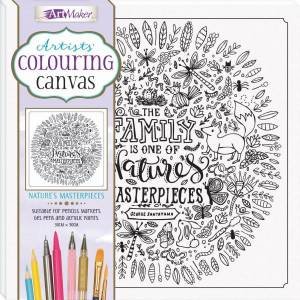 Artists' Colouring Canvas: Nature's Masterpieces by Various