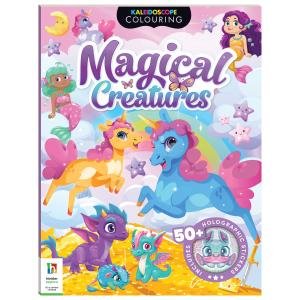 Kaleidoscope Sticker Colouring Magical Creatures by Various