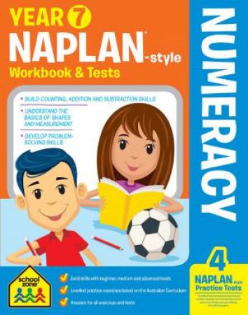 School Zone: Naplan-Style Workbook: Year 7 Numeracy by Various