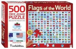 Puzzlebilities 500 Piece Jigsaw Puzzle: Flags of The World