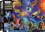 100 Piece Childrens Glowing Jigsaw Space