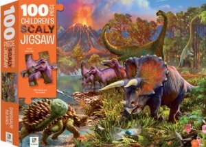 100 Piece Children's Scaly Jigsaw: Dinosaurs by Various