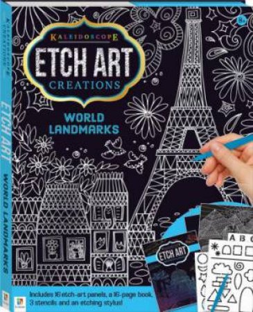 Kaleidoscope Etch Art Creations: World Landmarks by Hinkler Books Hinkler Books