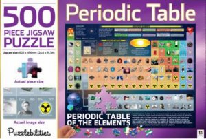 Puzzlebilities 500 Piece Jigsaw Puzzle: Periodic Table