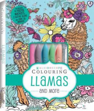 Kaleidoscope Colouring Pastel Kit: Llamas And More by Various