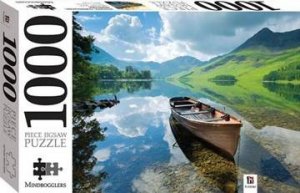 Mindbogglers 1000 Piece Jigsaw: Boat On Lake Buttermere, England