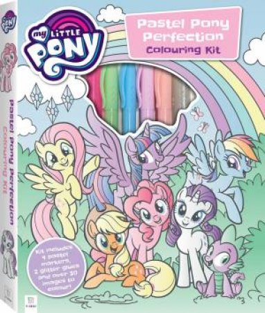 My Little Pony Pastel Pony Perfection Colouring Kit by Hinkler Books
