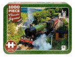 1000 Piece Classic Jigsaw Tin Steam Train On Railway In North Wales