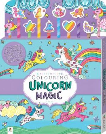 Kaleidoscope Colouring: Unicorn Magic 10-Pencil Set