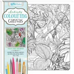 Artists' Colouring Canvas: Tropical Toucans by Hinkler Books