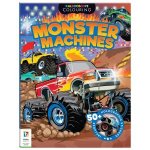 Kaleidoscope Sticker Colouring Monster Trucks