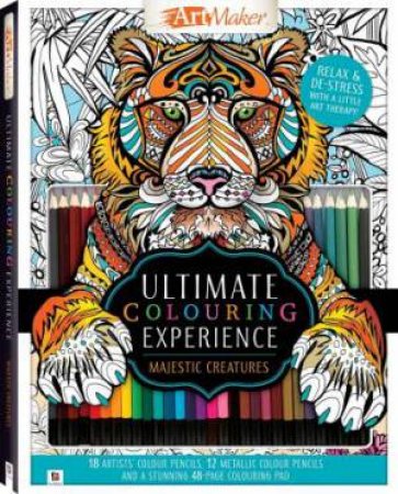 Ultimate Colouring Experience: Majestic Creatures Kit by Various