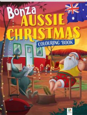 Bonza Aussie Christmas Colouring Book by Various
