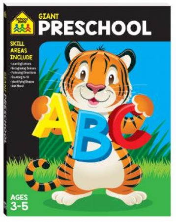 School Zone: Giant Workbooks: Preschool by Various