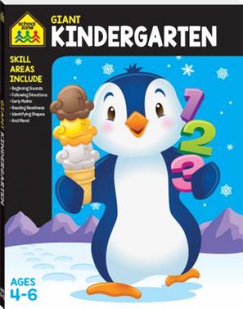 School Zone: Giant Workbooks: Kindergarten by Various