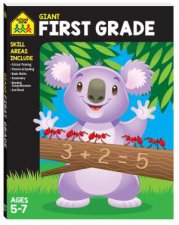 School Zone Giant Workbooks First Grade