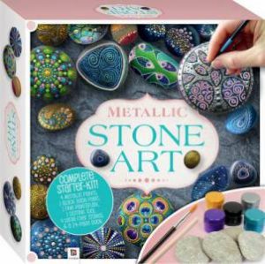 Metallic Rock Painting Box Set (2019 Ed) by Katie Cameron