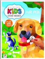 Kaleidoscope Kids Sticker Mosaics Cute Pets