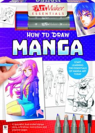 Art Maker Essentials: How To Draw Manga Kit by Ruth Keattch