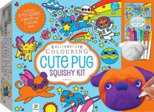 Kaleidoscope Colouring: Cute Pug Squishy Kit