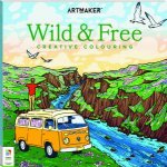 Art Maker Wild And Free Colouring Book