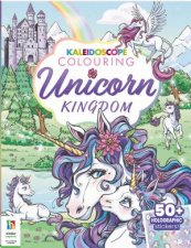 Kaleidoscope Sticker Colouring Unicorn Kingdom