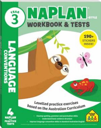 School Zone: NAPLAN*-Style Language Conventions Workbook And Tests Year 3 by Various