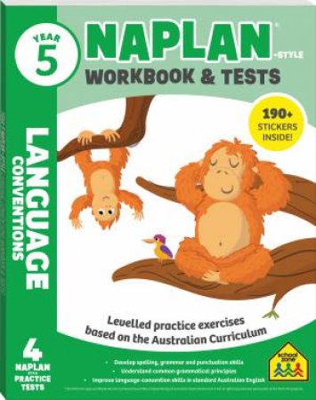 School Zone: NAPLAN*-Style Language Conventions Workbook And Tests Year 5 by Various