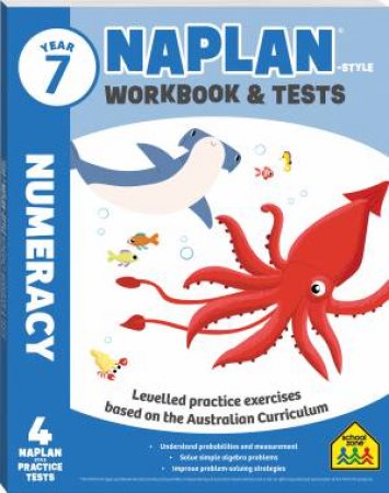 NAPLAN*-Style Numeracy Workbook And Tests Year 7