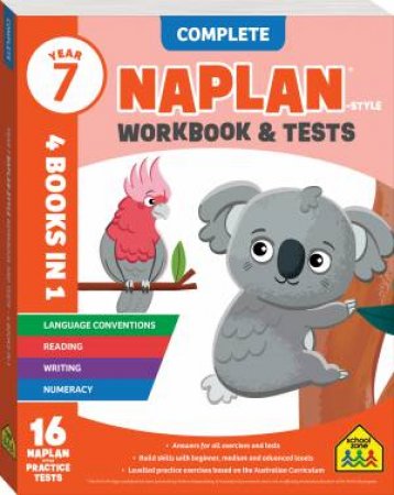NAPLAN*-Style Complete Workbook And Tests Year 7