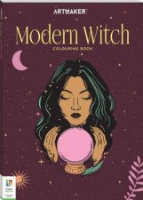 Art Maker Modern Witch Colouring Book