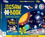 Book And Jigsaw Exploring Space