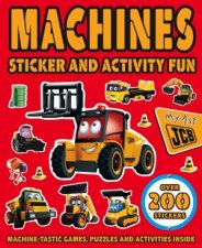 JCB Machines Sticker and Activity Fun