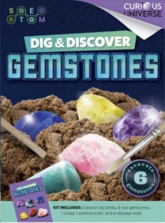 Dig & Discover Gemstones Kit by Hinkler Pty Ltd