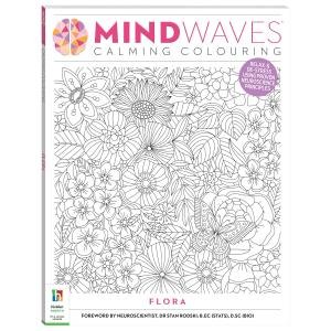 Mindwaves Calming Colouring Flora by Various