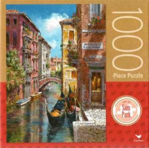 Cardinal 1000 Piece Jigsaw: Gondolas On The Canal