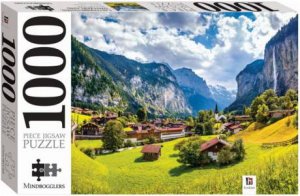 Mindbogglers 1000 Piece Jigsaw: Lauterbrunnen, Switzerland