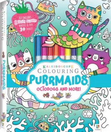 Kaleidoscope Colouring Kit: Purrmaids, Octodogs And More