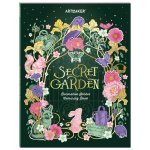 Art Maker Sticker Colouring Secret Garden
