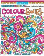 Notebook Doodles Colour Swirl