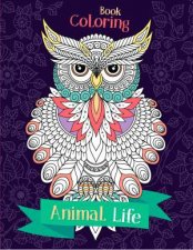 Adult Animal Colouring Animal Life